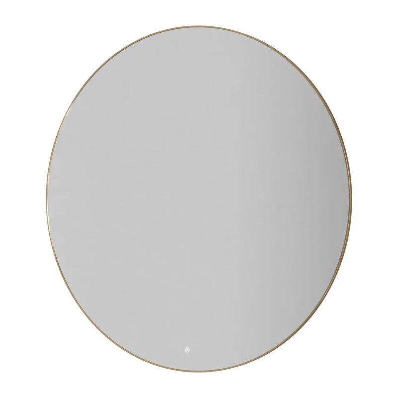 Изображение товара Зеркало Boheme 545-120-G, 120 см, с подсветкой, сенсорный выключатель, антизапотевание, рама металл золото