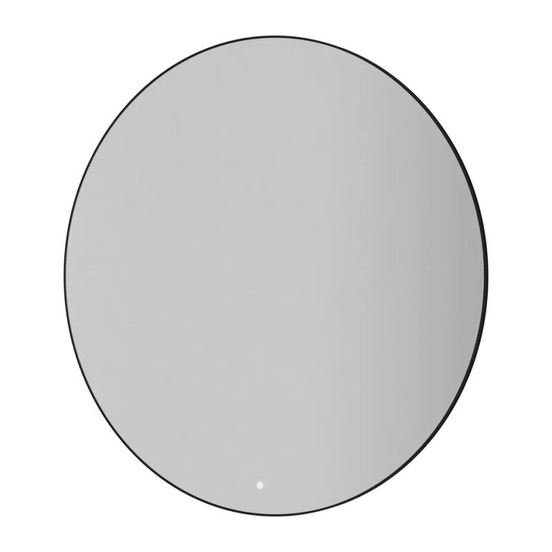 Изображение товара Зеркало Boheme 545-120-B, 120 см, с подсветкой, сенсорный выключатель, антизапотевание, рама металл черный матовый