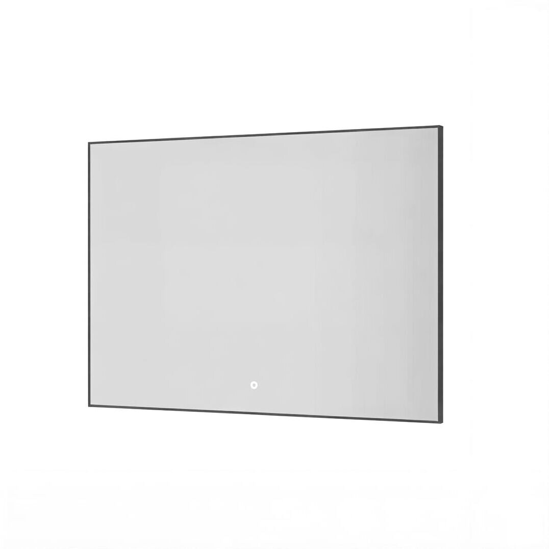 Изображение товара Зеркало Armadi Art Modern 543-100-GM, 100 см, с подсветкой, сенсорный выключатель, антизапотевание, рама металл графит матовый Gun Metal Изображение товара Зеркало Armadi Art Modern 543-100-GM, 100 см, с подсветкой, сенсорный выключатель, антизапотевание, рама металл графит матовый Gun Metal