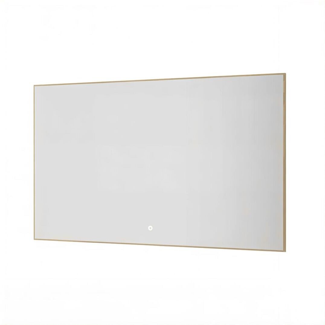 Изображение товара Зеркало Armadi Art Modern 543-120-G, 120 см, с подсветкой, сенсорный выключатель, антизапотевание, рама металл золото Изображение товара Зеркало Armadi Art Modern 543-120-G, 120 см, с подсветкой, сенсорный выключатель, антизапотевание, рама металл золото