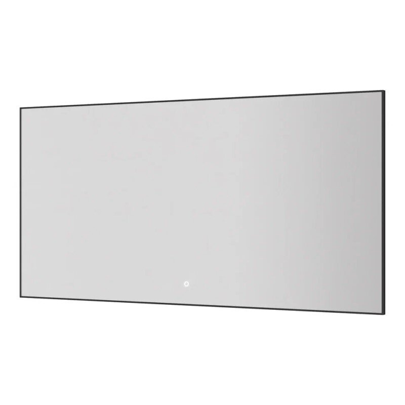 Изображение товара Зеркало Boheme 543-140-GM, 140 см, с подсветкой, сенсорный выключатель, антизапотевание, рама металл графит матовый Gun Metal