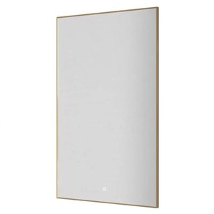 Изображение товара Зеркало Boheme 569-G, 60 см, с подсветкой, сенсорный выключатель, антизапотевание, рама металл золото