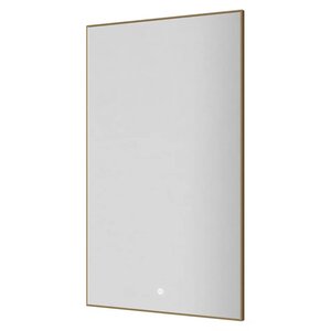 Изображение товара Зеркало Boheme 569-MG, 60 см, с подсветкой, сенсорный выключатель, антизапотевание, рама металл матовое золото