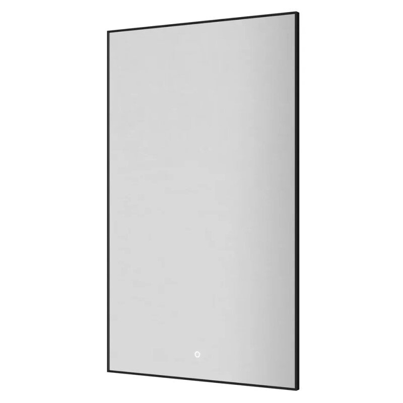 Изображение товара Зеркало Boheme 569-B, 60 см, с подсветкой, сенсорный выключатель, антизапотевание, рама металл черный матовый
