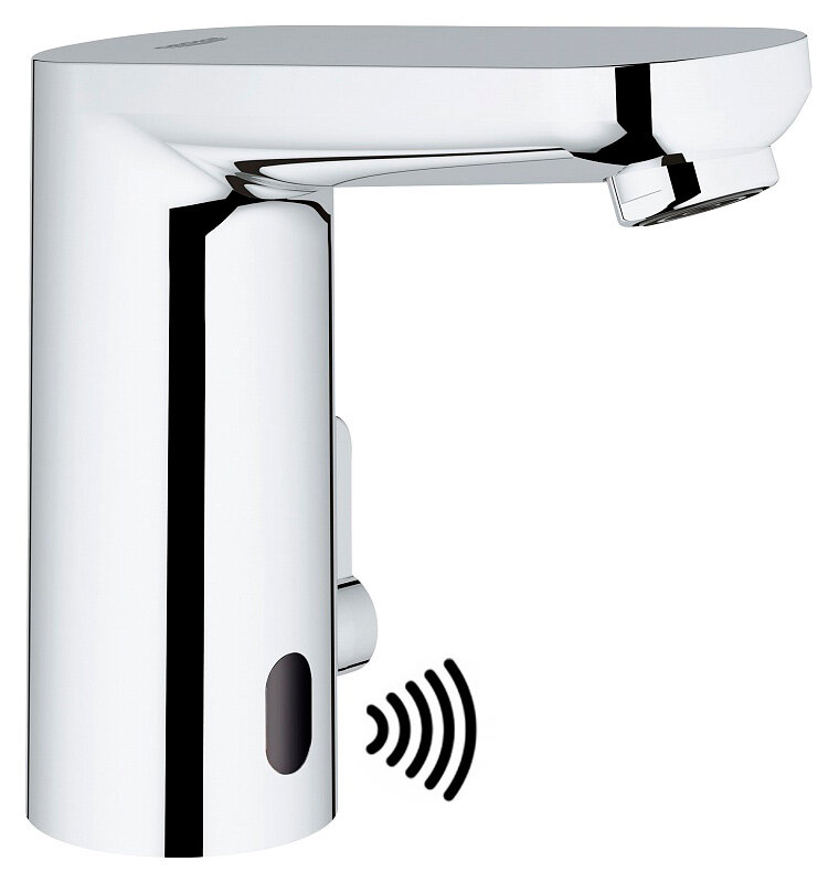 Изображение товара Сенсорный смеситель для раковины Grohe Eurosmart Cosmopolitan E, 36327001, хром