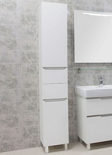 Изображение товара Универсальный пенал Акватон Дакота 1A203203DAAY0 белый 35 см с корзиной