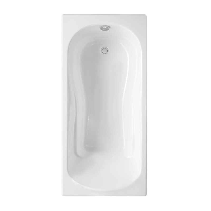 Изображение товара Ванна чугунная Delice Haiti Luxe 170х80 см белая без покрытия