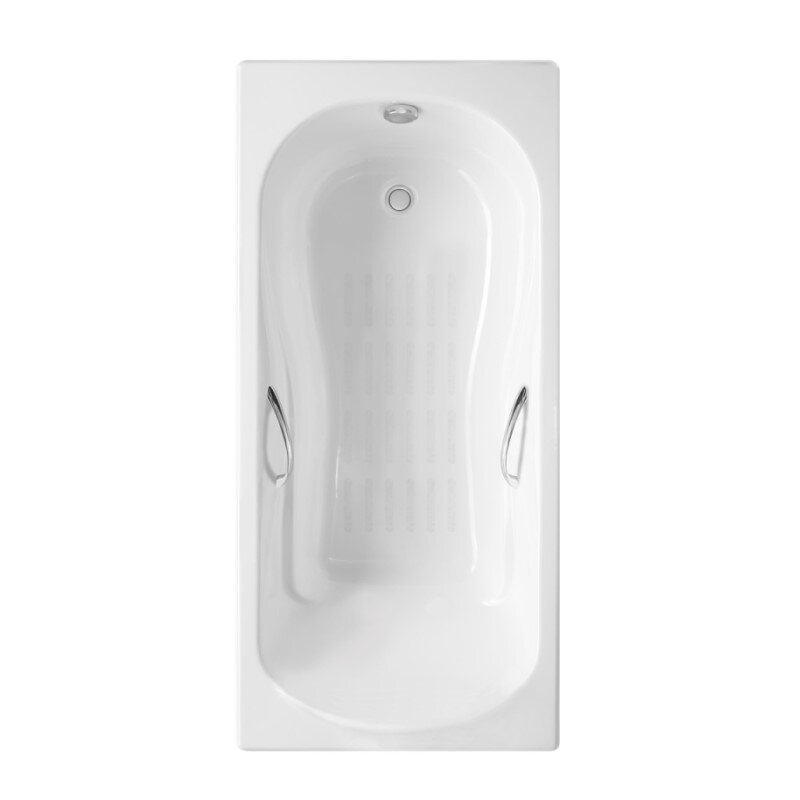 Изображение товара Чугунная ванна Delice Haiti Luxe 170x80 см белая антискользящее покрытие