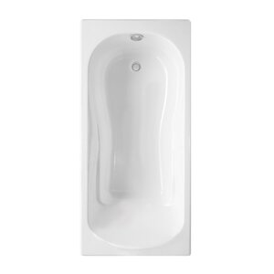 Изображение товара Чугунная ванна Delice Haiti Luxe 180х80 см белая с анатомической формой и эмалью класса А+