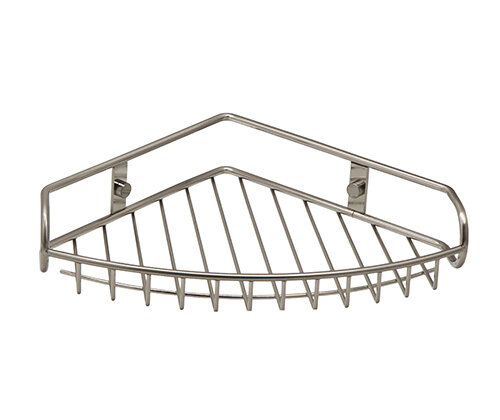 Изображение товара Угловая металлическая полка WasserKraft K-1511 из нержавеющей стали хром