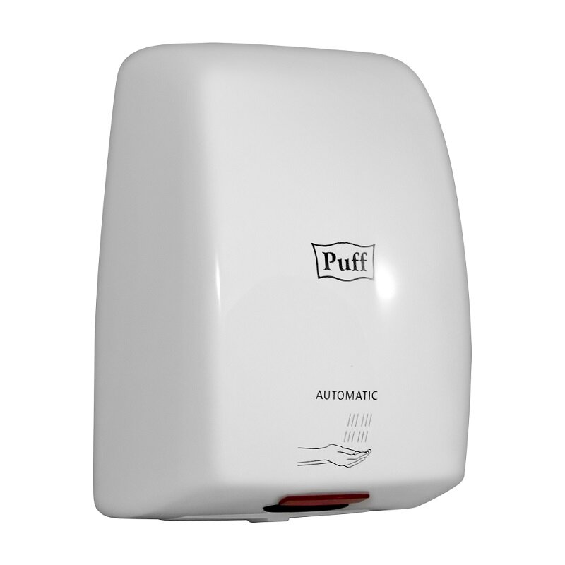 Изображение товара Сушилка для рук Puff 8815, сенсорная, 1000 Вт, цвет белый