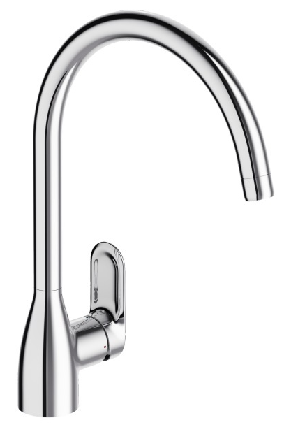 Изображение товара Смеситель для кухни Jacob Delafon Kumin E99477-CP, хром, 1 отверстие, 22.7 см