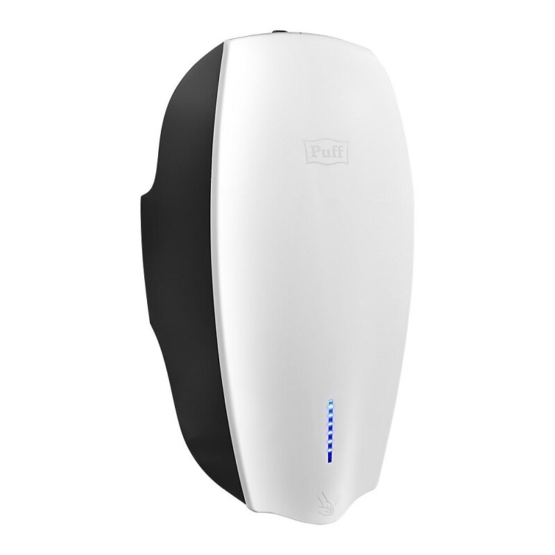 Изображение товара Сушилка для рук Puff 8940, сенсорная, 1200 Вт, с UV обработкой, цвет белый/черный