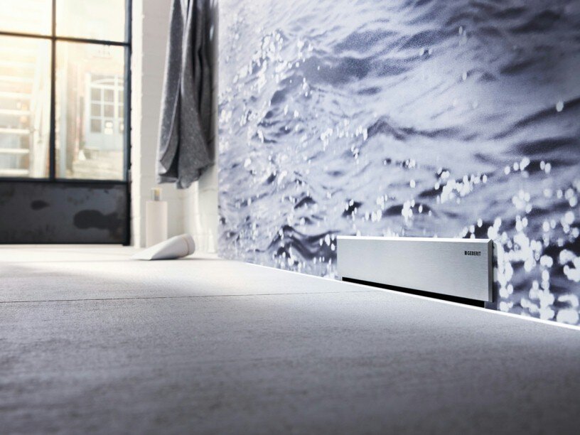 Изображение товара Дренажный канал Geberit Duofix, для душевой системы с водоотводом в стене, для встраиваемого в стену смесителя, 111.580.00.1