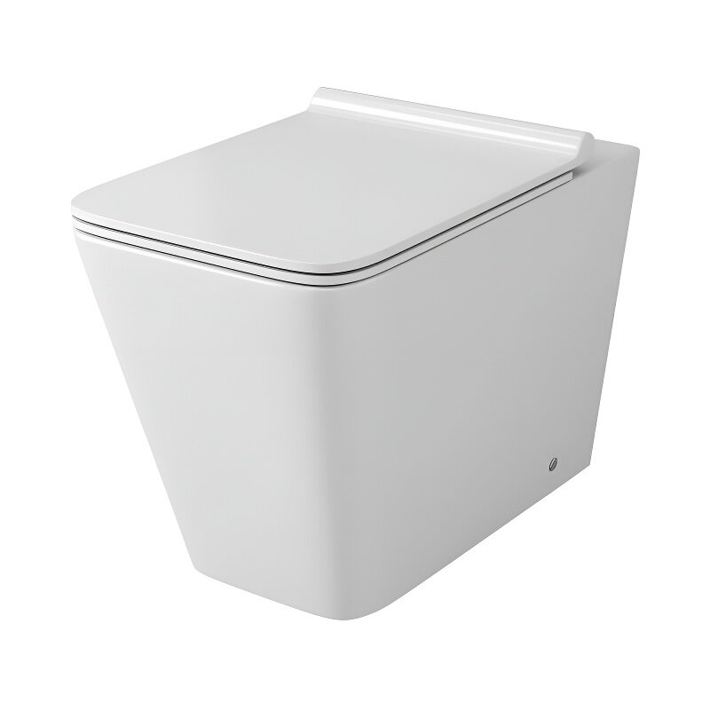 Изображение товара Приставной унитаз Grossman GR-PR4414S безободковый белый с микролифтом и горизонтальным выпуском