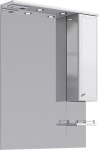 Изображение товара Зеркальный шкаф Aqwella Барселона Ba.02.08 80, правый, белый