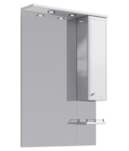 Изображение товара Зеркальный шкаф Aqwella Барселона Ba.02.07 70, правый, белый