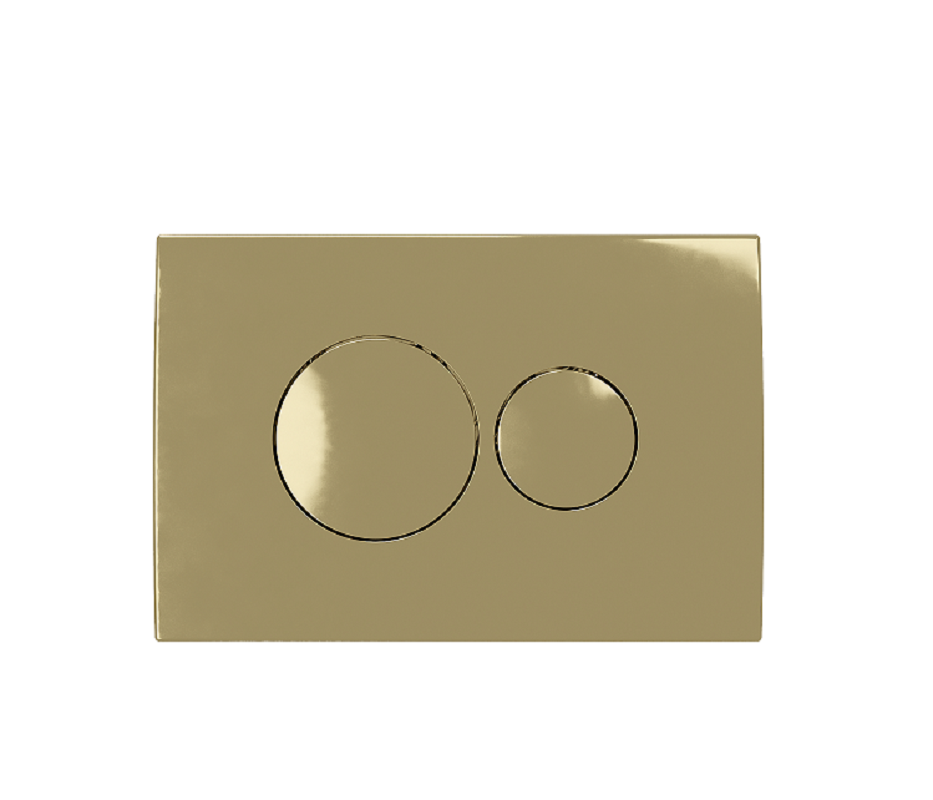 Изображение товара Клавиша смыва Creto Snap 2.0 KL-CR-751-5 механическая золото для унитаза