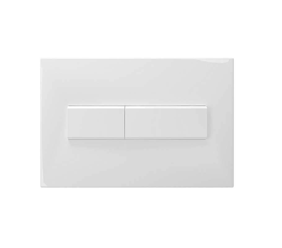 Изображение товара Creto Snap 2.0 KL-CR-752-0 — двухрежимная клавиша смыва, белый глянец