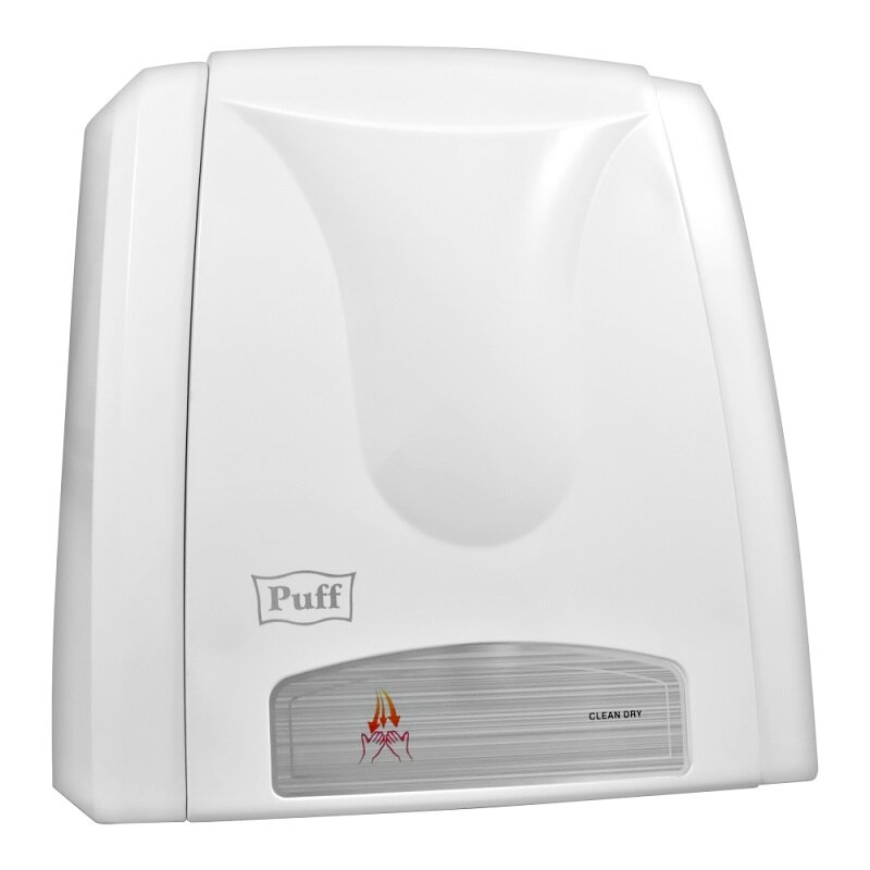 Изображение товара Сушилка для рук Puff-8811А сенсорная 1500 Вт белая nyaman