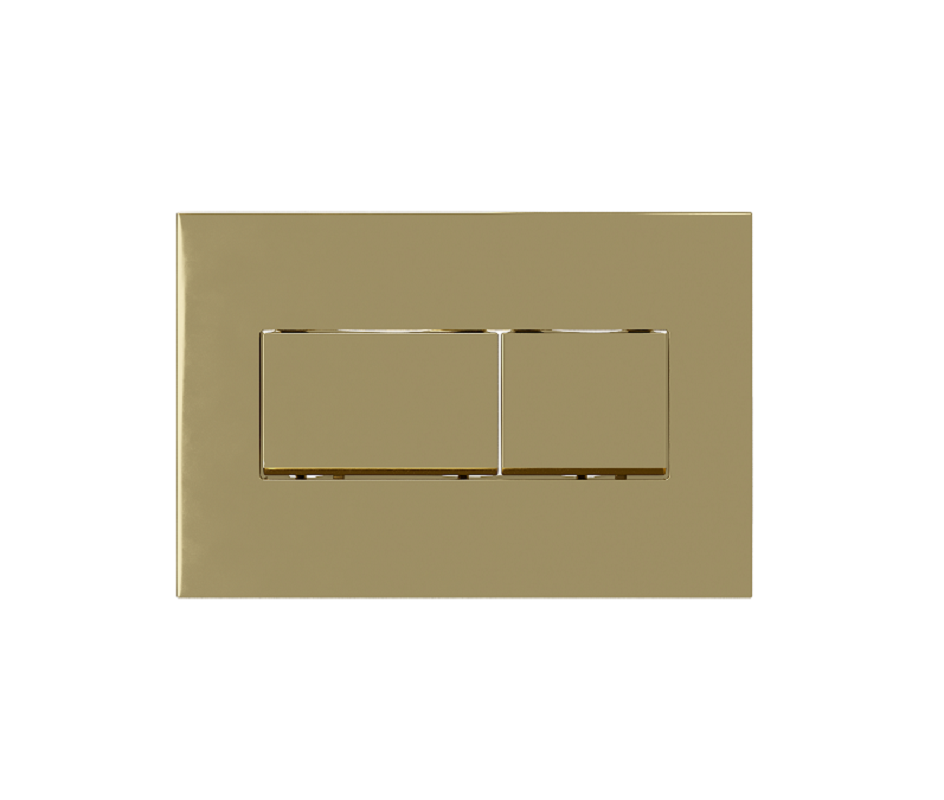 Изображение товара Клавиша смыва Creto Snap 2.0 KL-CR-753-5, механическая, золото