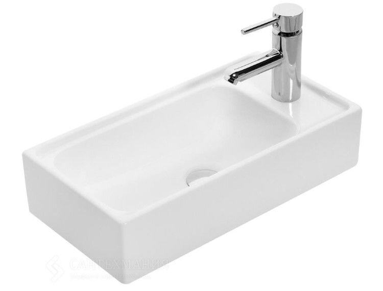 Изображение товара Мебельная раковина Aquanet Sanovit 4045-KL 00182339 45 белая Изображение товара Мебельная раковина Aquanet Sanovit 4045-KL 00182339 45 белая