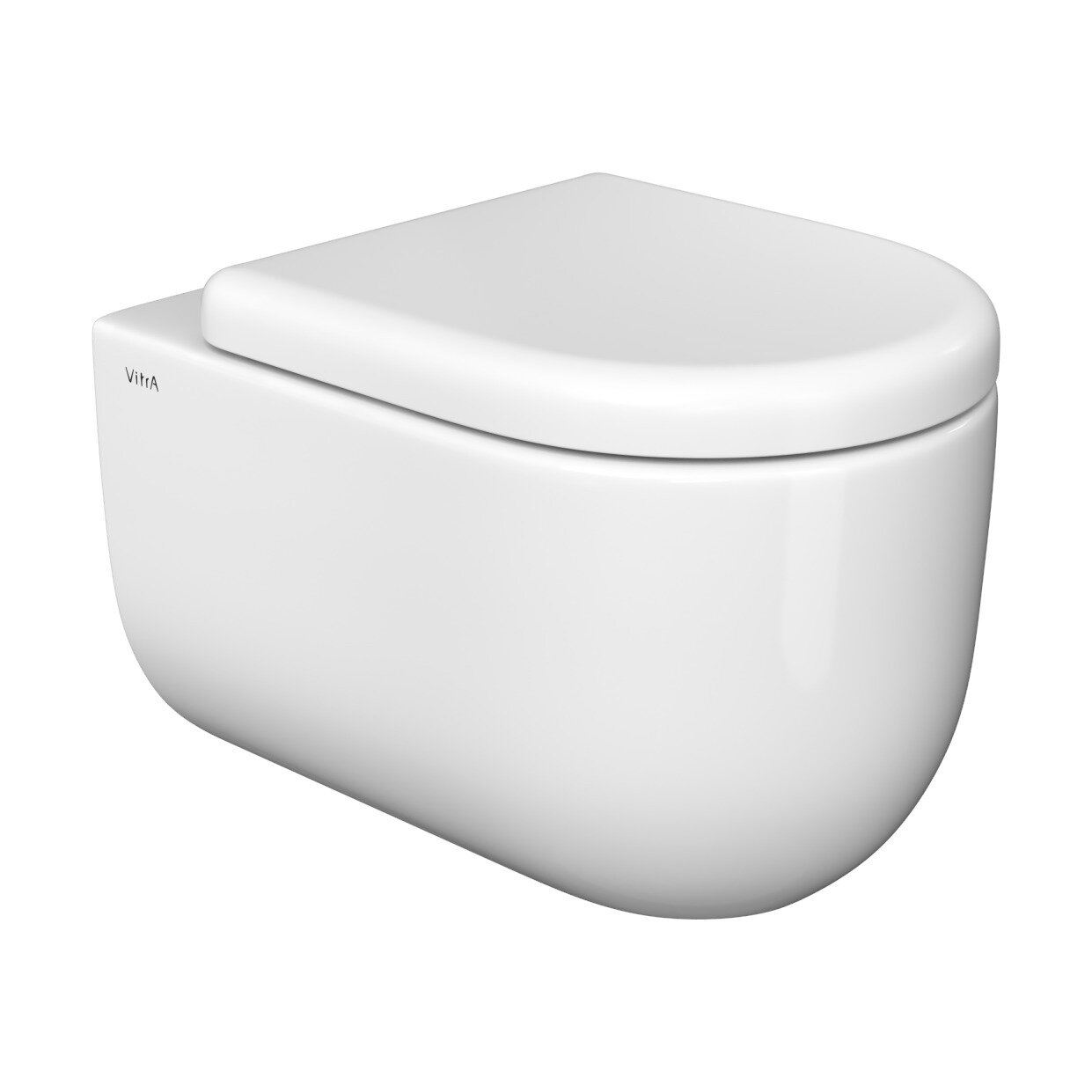 Изображение товара Подвесной унитаз VitrA Liquid 7321B403-0075, безободковый, цвет белый