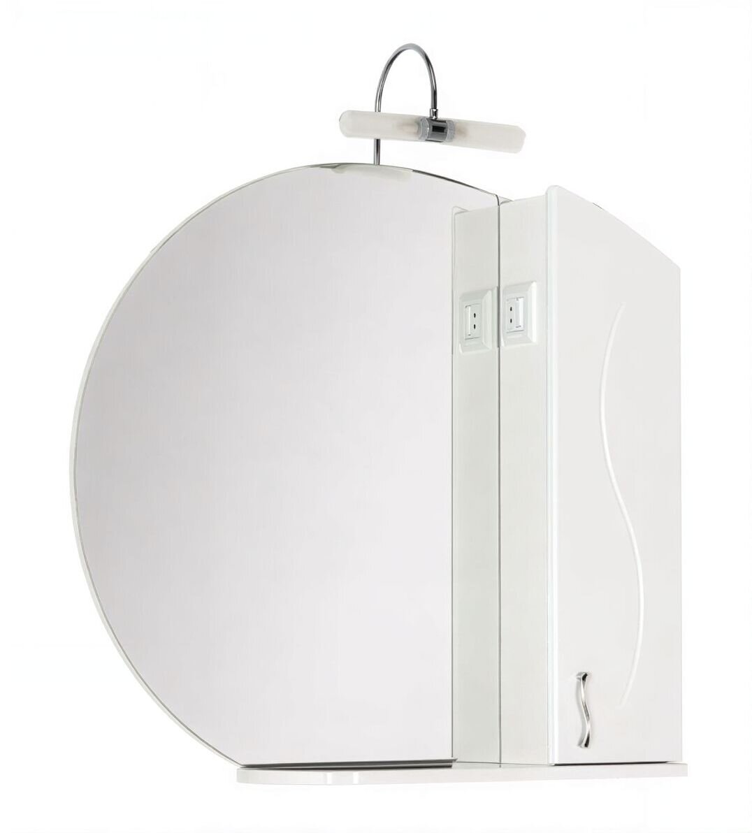 Изображение товара Зеркало-шкаф Aquanet Моника 85 00186775 правый 88х17х84.9 см Изображение товара Зеркало-шкаф Aquanet Моника 85 00186775 правый 88х17х84.9 см