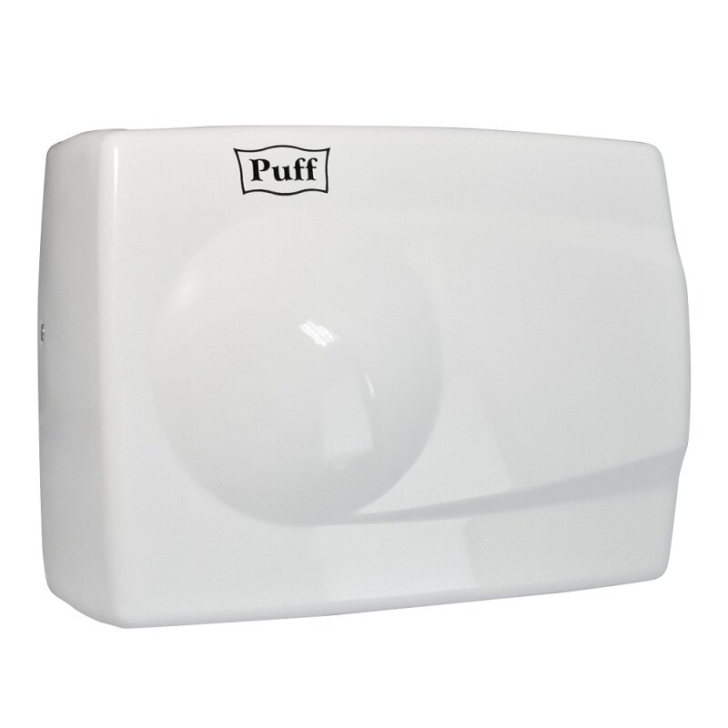 Изображение товара Сушилка для рук Puff-8828W, сенсорная, 1500 Вт, антивандальная, цвет белый