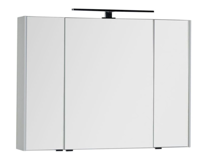 Изображение товара Зеркало-шкаф Aquanet Латина 100 см с распашными дверцами для ванной