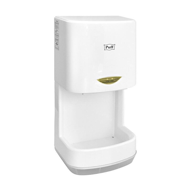 Изображение товара Сушилка для рук Puff-8838 с сенсором и нагревом 1000 Вт белая