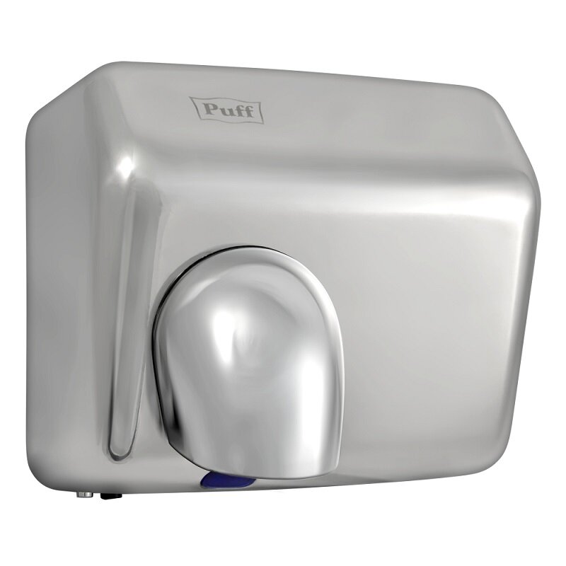 Изображение товара Сушилка для рук Puff-8847 сенсорная антивандальная 2300 Вт хром