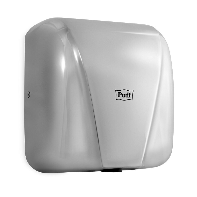 Изображение товара Сушилка для рук Puff-8800С New сенсорная антивандальная 1800 Вт хром матовый