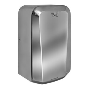 Изображение товара Сушилка для рук Puff 8995, сенсорная, 1250 Вт, антивандальная, с подсветкой, цвет хром