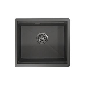 Изображение товара Кухонная мойка Granula Kitchen Space 50 см, нержавеющая сталь, PVD графит матовый, 5045U