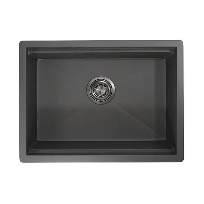 Изображение товара Кухонная мойка Granula Kitchen Space 60 см из нержавеющей стали с матовым графитом