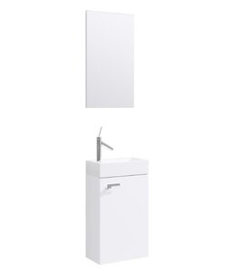 Изображение товара Тумба с раковиной Aqwella Мастер Бокс Леон (Mb-L.00.04), цвет белый