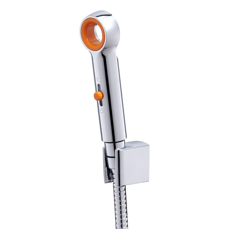 Изображение товара Гигиенический душ Elghansa Shower Spray BF-19C-Orange, цвет хром/оранжевый Изображение товара Гигиенический душ Elghansa Shower Spray BF-19C-Orange, цвет хром/оранжевый