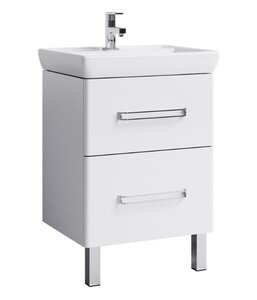 Изображение товара Тумба под раковину Aqwella Нео 60, подвесная, белый, Neo.01.06