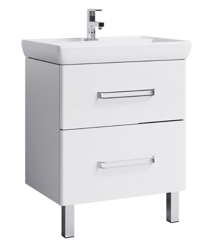 Изображение товара Тумба под раковину Aqwella Нео 80 напольная белая