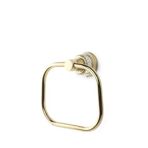 Изображение товара Полотенцедержатель Boheme Aura 10245-G золото - стильный аксессуар для ванной