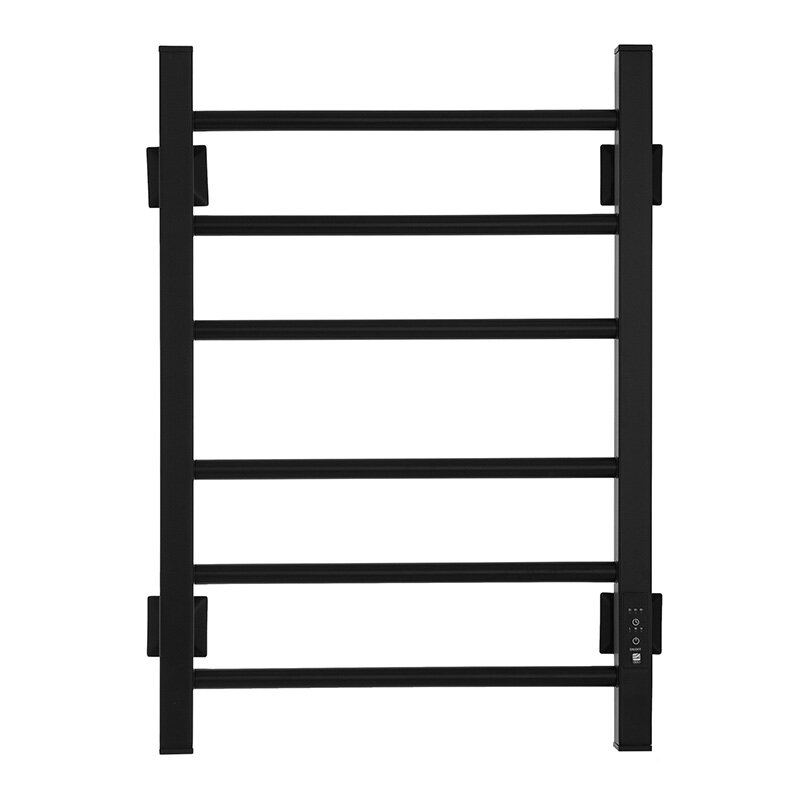 Изображение товара Полотенцесушитель электрический Energy Relo 600, EETR0RELO06040R905M 40 х 60 см, высота 60 см, ширина 40 см, диммер справа, черный матовый