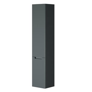 Изображение товара Пенал Creto Bravo Gray 22-BrG35 35 см черный матовый современный подвесной