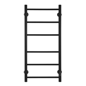 Изображение товара Электрический полотенцесушитель Energy Round 900 40 см черный матовый