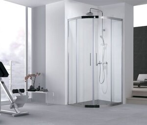 Изображение товара Душевой уголок Aquanet Delta NPE2142, 90 x 90 см, стекло прозрачное, 00202312