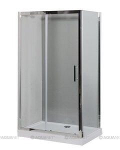 Изображение товара Душевой уголок Aquanet Delta NPE1131 120x80 см с прозрачным стеклом и раздвижными дверями
