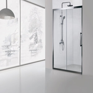 Изображение товара Душевая дверь Aquanet Delta NPE6121 140 x 200 см, 00183846, стекло прозрачное