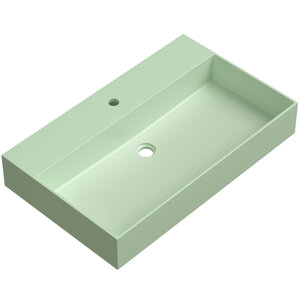 Изображение товара Раковина Radostone Cezaria RCEZ50000, 80 см, искусственный камень, цвет олива