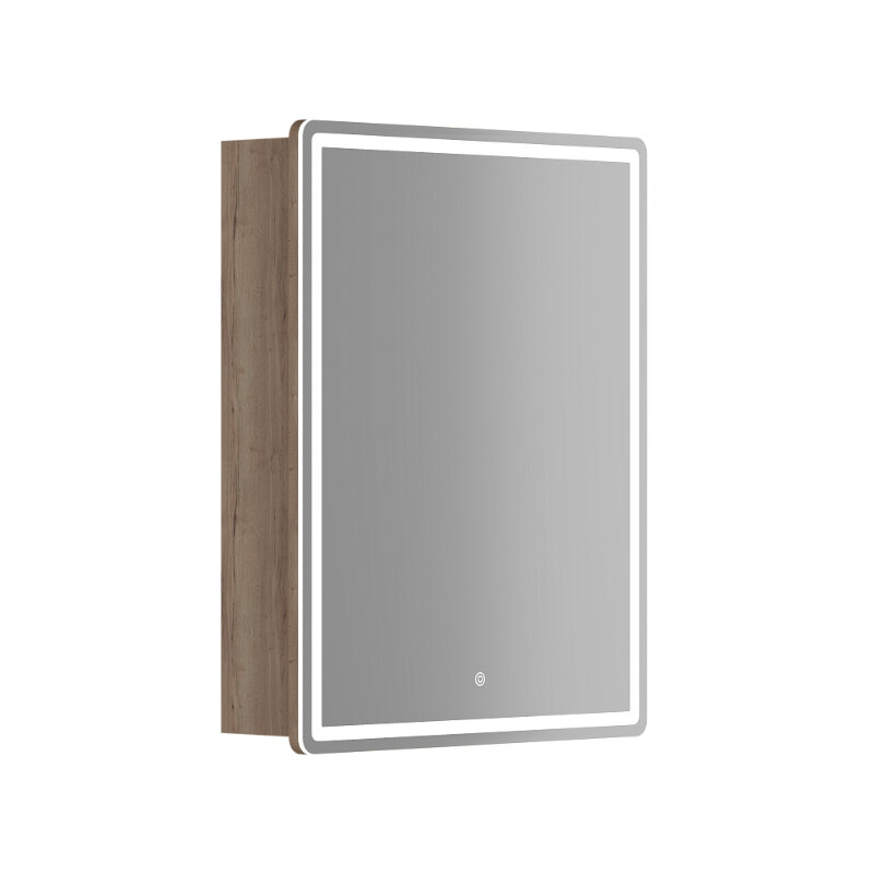 Изображение товара Зеркальный шкаф Sancos Mirror MI60EG, 60 см, с подсветкой, цвет дуб галифакс натуральный