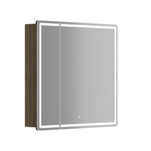 Изображение товара Зеркальный шкаф Sancos Mirror MI80ECH, 80 см, с подсветкой, цвет дуб чарльстон